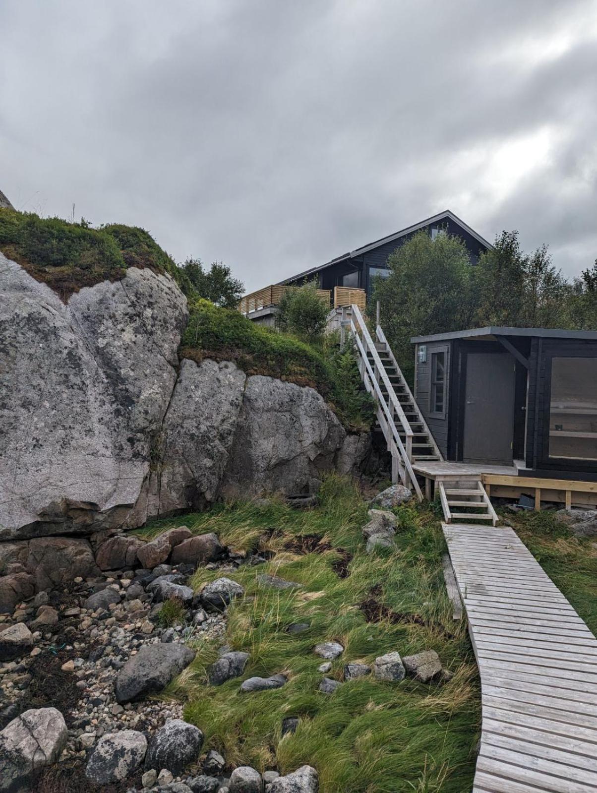 فيلا Nydelig Hytte Med Fantastisk Beliggenhet Ved Sjoen Laupstad المظهر الخارجي الصورة